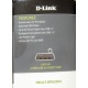 Карманный USB 2.0 концентратор D-Link DUB-104, USB хаб DLink DUB104