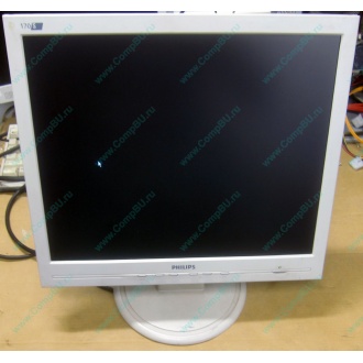 Монитор 17" TFT Philips 170S с битым пикселем, белый