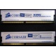 Память 2шт по 1024Mb DDR Corsair XMS3200 CMX1024-3200C2PT XMS3202 V1.6 400MHz CL 2.0 063844-5 Platinum Series