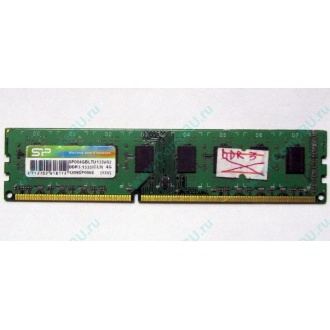 НЕРАБОЧАЯ память 4Gb DDR3 SP (Silicon Power) SP004BLTU133V02 1333MHz pc3-10600