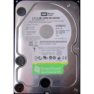 Б/У жёсткий диск 500Gb Western Digital WD5000AVVS (WD AV-GP 500 GB) 5400 rpm SATA