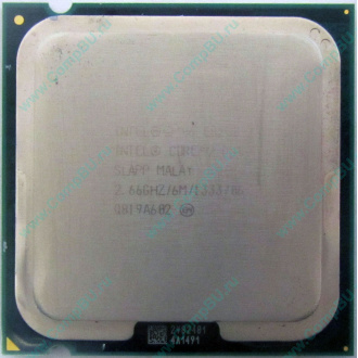 Процессор Б/У Intel Core 2 Duo E8200 (2x2.67GHz /6Mb /1333MHz) SLAPP socket 775