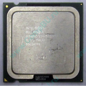 Процессор Intel Celeron D 345J (3.06GHz /256kb /533MHz) SL7TQ s.775