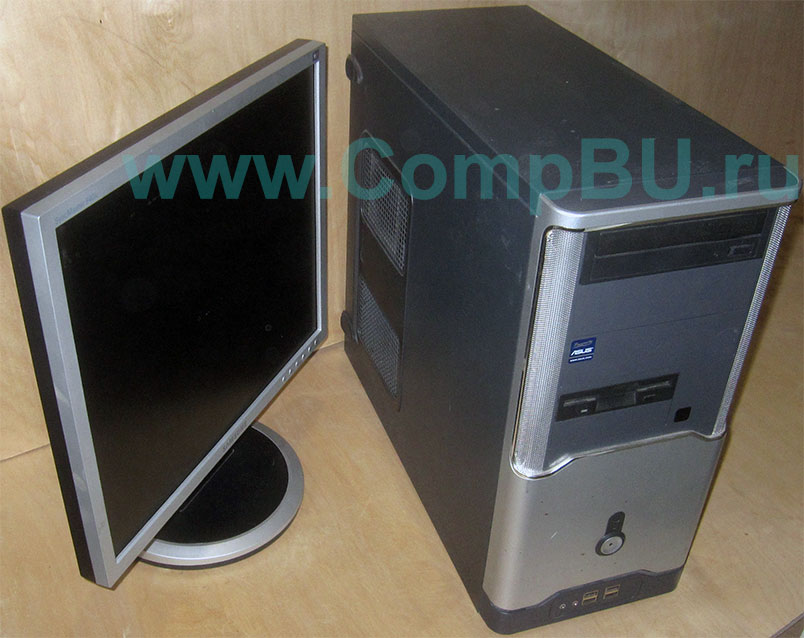 Комплект: четырёхядерный компьютер с 4Гб памяти и 19 дюймовый ЖК монитор